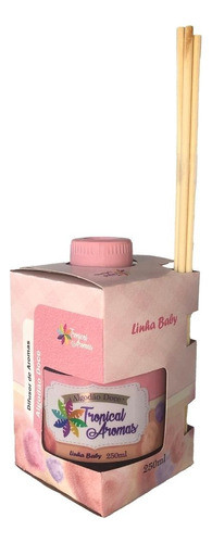 Difusor De Ambientes Tropical Aromas 250ml Baby Algodão Doce 0