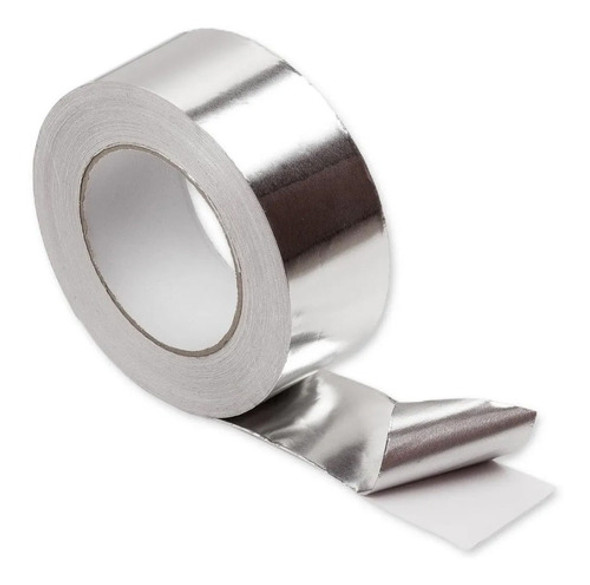 Cinta De Aluminio Autoadhesiva 48 Mm X 50 Mts Refrigeracion 0