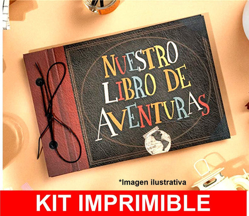 Kit Imprimible Nuestro Libro De Aventuras Fotolibro 1