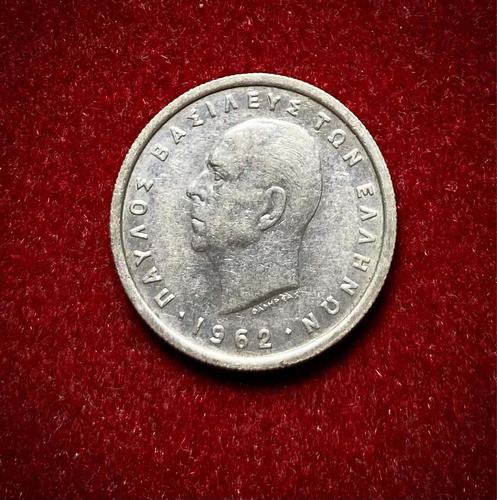 Moneda 1 Dracma Grecia 1962 Km 81 1