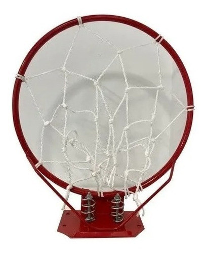 Aro De Basket Nº7 Profesional Con Resorte Y Red 44cm En Mca 0