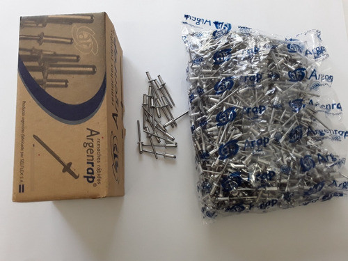 Remache 4x14mm Aluminio Caja X 1000unidades Argenrap 1