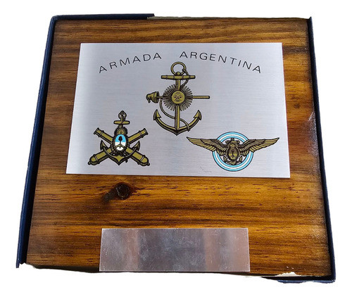 Placa De Madera Armada Argentina - 1347 0