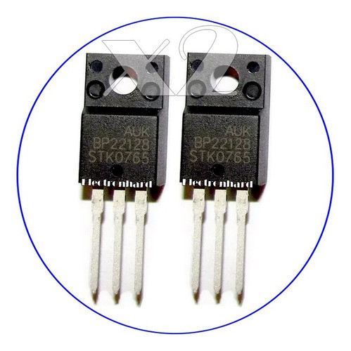 Set X 2 Stk0765bf Stk 0765bf 52w Fqpf7n65c Fqpf 7n65c 1