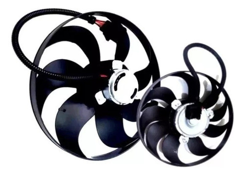 Electroventilador Chico Y Grande Vw Bora Golf Reforzados 0