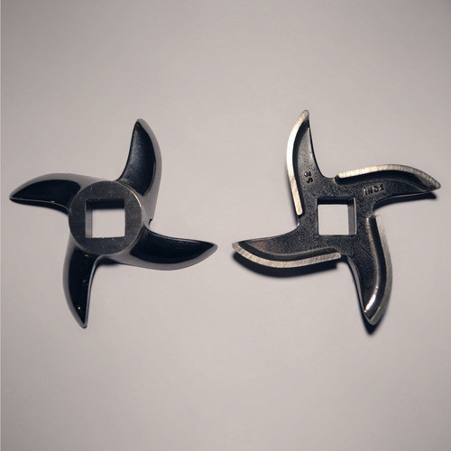 Estrella Autoafilable Para Picadora De Carne 32 Acero Inox 1