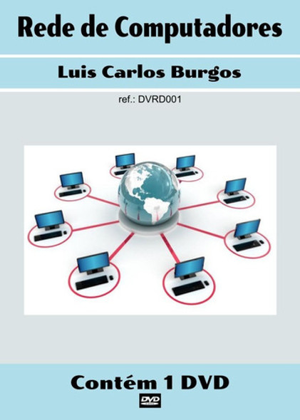 Curso Em  Dvd Aula Físico,rede De Computadores 0