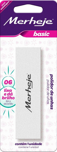 Bloque Pulidor De Uñas Merheje Basic - 1 Función 4 Caras 0