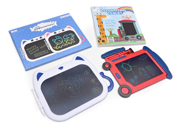 Pizarra Magica Led Tablet C/lapiz Tren Rojo - Goldin 0 Pizarra Magica Led Tablet C/lapiz Tren Rojo - Goldin 0