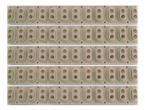 5 Borracha Teclado Korg Pa1x Pa2x Pa3x Pa800 Pa80 *original* 0