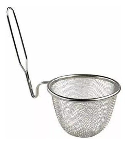Escorredor Coador Peneira 10 Cm Tela Para Lamen Inox Misso 1