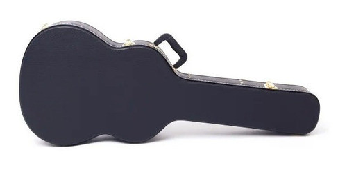 Estuche Rigido Con Forma Para Guitarra Criolla Nac Negro 0