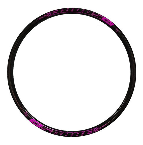 Aro 29 Aero 36f. Preto C/ades. Rosa P/disco Viper 0