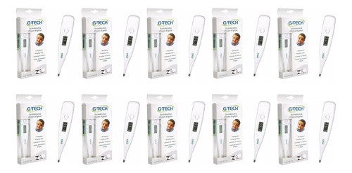 Kit 10- Termometro Digital Axilar G-tech 0