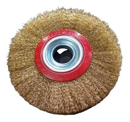 Cepillo Circular Alambre Rizado 6x1 0