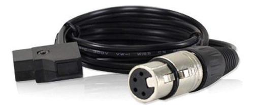 Cable De Toma De Corriente Coreswx Llc, Negro (pt-xlr) 0
