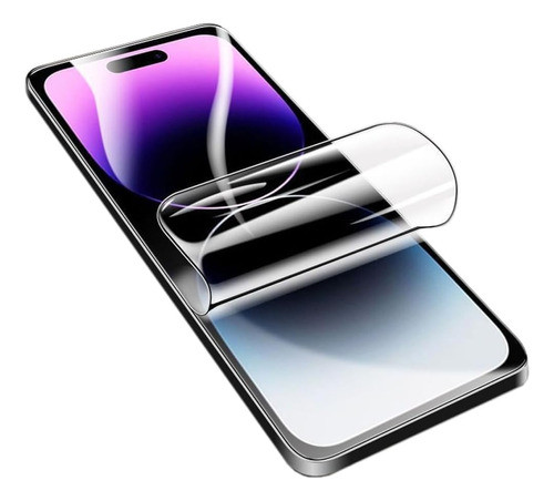 Hidrogel Dutty Reforzado Brilloso Para Linea iPhone 15 Pro 0