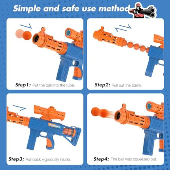 Juguete De Disparos Para Niños, Pistolas De Aire 1