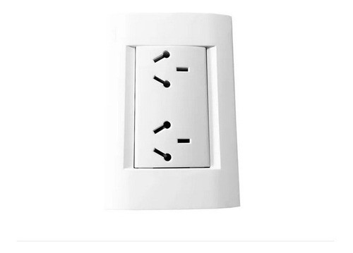 Llave Armada Toma Doble Combinado Bastidor + Tapa Kalop 0