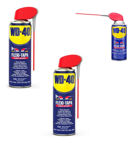 Lubricante Limpiante Antioxidante Flexi Tapa W40 306cc X 8u. 0