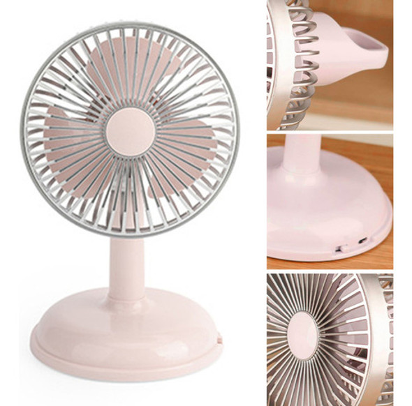 Ventilador De Mesa Retrô Elétrico Pequeno Simple Y 0