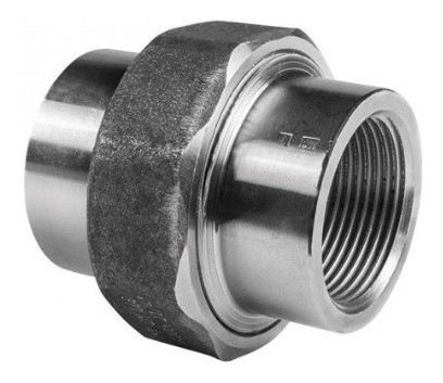 Union Doble 90º 3/4 Pulgada S-2000 Acero Forjado Roscada 1
