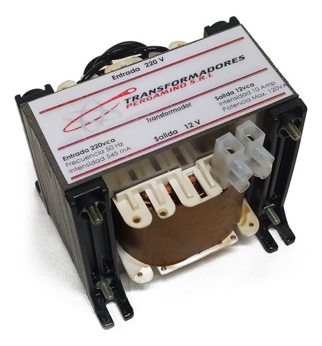 Transformador 220 A 12v 10a - 120w 0