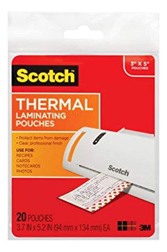 Scotch Bolsas Térmicas 20 Unidades Tp590220 Transparente Ind 0