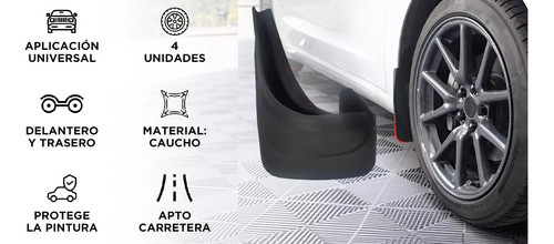 Barrero X4 Universal Delantero Trasero Rígido Auto Camioneta 1