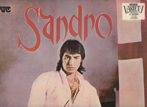Lp Vinilo Sandro 1981 Edicion Uruguay Label Sello Diferente 0