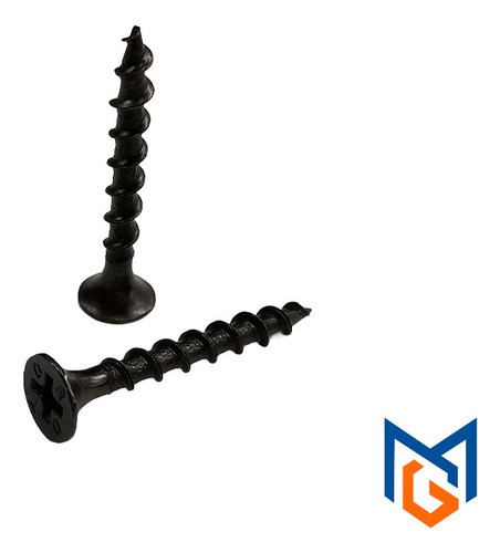 Tornillo Punta Aguja 6 X 1 1/2   Drywall P/ Madera X 200 U. 1