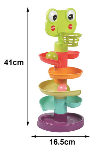 Drop Go Bolas Rampa Brinquedo Bola Correr Rampa 5 Camadas 1