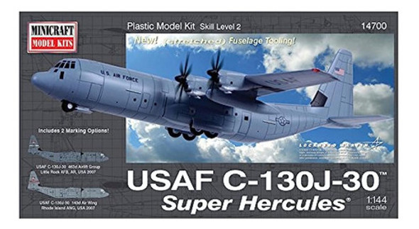 Minicraft Model Kits C-130j-30 Super Hercules Model Kit 0