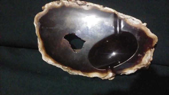 Arte Em Pedra Preciosa, Cinzeiro Antigo 0