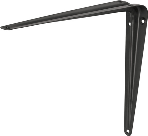 Escuadra Mensula Acero Para Estante 25cm X 30cm Negro X 6u 0