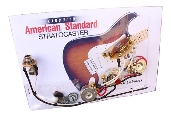 Circuito American Standard Stratocaster Linea Dimarzio 1