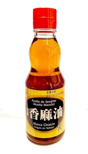 Pack X 12 - Aceite De Sésamo Chainly 185 Ml. Orig. Taiwan. 0