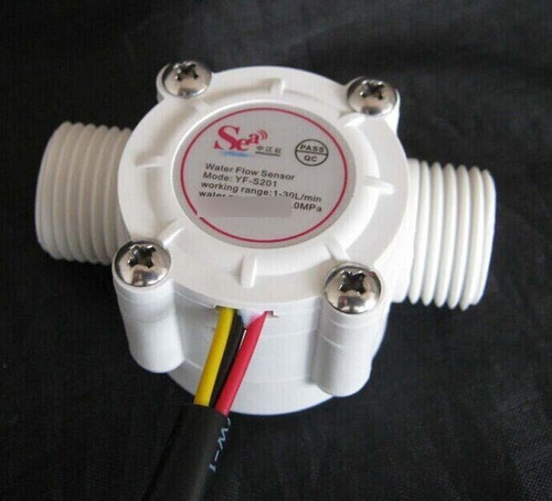 Sensor De Flujo 30l/min 1/2  Pic Arduino Unoelectro 0