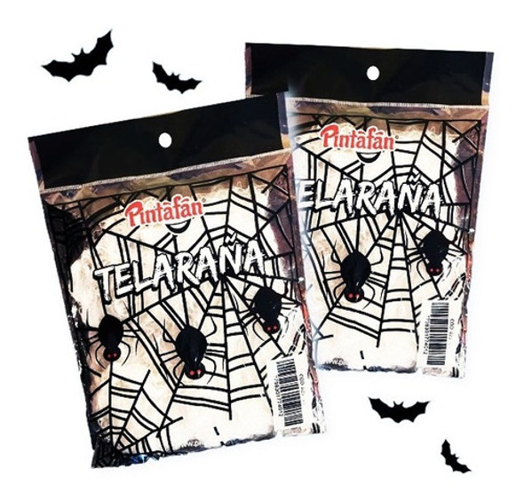 Telaraña Extensible Halloween Decoración 0