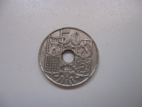 Moneda España 50 Centimos 1949 0
