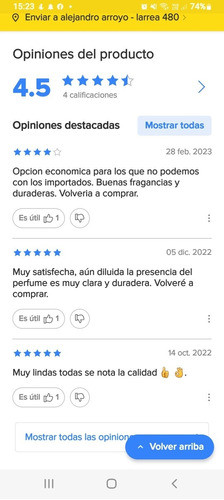 Esencia Pura Calidad Premium X 10 Gramos, Perfumería Fina. 1