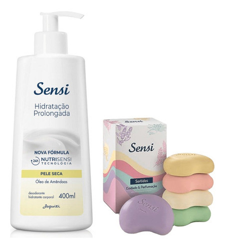 Hidratante Corporal Óleo De Amêndoas + Caixa De Sabonete C5 0