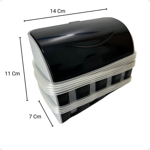 10 X Reservatório Para Bulk Ink 100ml Cada Cor 400ml Total 1