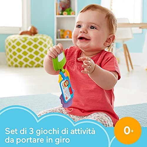 Llaves De Actividad Fisher-price, Sonajero Para Bebés Y Jugu 1