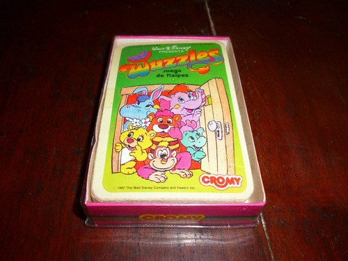 Cartas Cromy De Los Wuzzles Zona Retro Juguetería Vintage 0