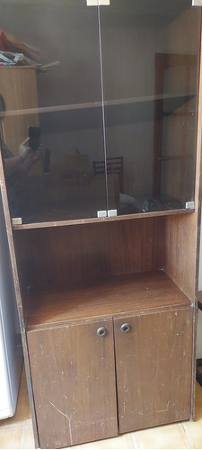 Modular Dos Cuerpos, Uno Con Cristalera.usado.tiene Detalles 1