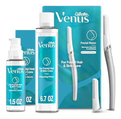 Gillette Venus Kit De Dermaplaning Facial, 0