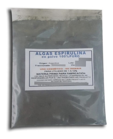 Algas Espirulinas 250grs Uso Cosmetico Natural De Alga 0