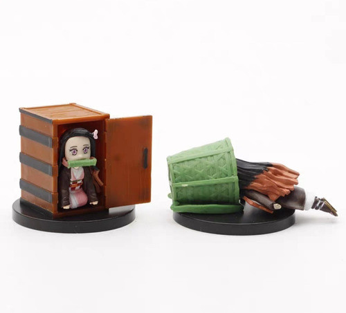 Demon Slayer-kimetsu No Yaiba Muñecos X 5 Figura Chibi 1