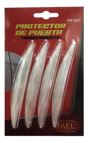 Protector Salva Puerta Transparente Auto Adhesivo 1